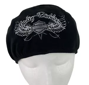 Harley Davidson Womens Black Fleece Ear Warmer Headband - Picture 1 of 11