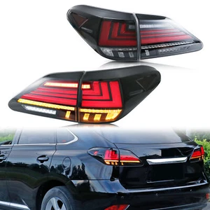 LED Tail Lights for Lexus RX350 RX450 2010-2015 Clear Rear Lamps Assembly - Picture 1 of 5