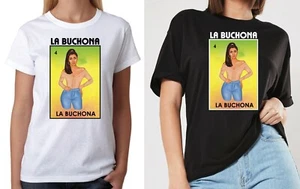 La Buchona t-shirt Loteria shirts Mexican Bingo tees Women - Picture 1 of 20