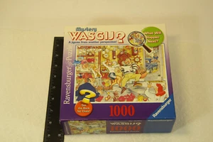 WASGIJ Mystery Jigsaw "Stop the Clock" Ravensburger (1000 pieces) COMPLETE EUC - Picture 1 of 4