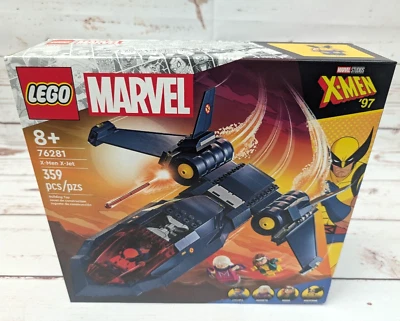 Lego Marvel Superhero 76281 X-men '97 X-Jet Rogue Cyclops Wolverine Magneto Nuevo Foto 1 de 4