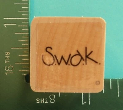 Sello de goma SWAK SELLADO CON UN BESO de Close to My Heart Foto 1 de 2