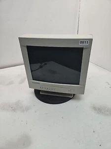 eMachines eView156 17" Flat Screen CRT Black Monitor Retro Vintage VGA Monitor - Picture 1 of 5