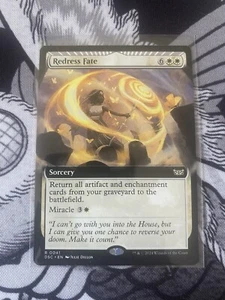 MTG•Redress Fate•EXTENDED ART•DUSKMOURN COMMANDER•RARE•NM - Picture 1 of 1