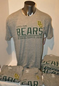 Camiseta gris Baylor University BU Bears NCAA escuela universidad para hombre XL N con etiqueta - Imagen 1 de 7