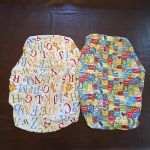 Dr. Seuss ABC Alphabet Baby Changing Pad Cover Set of 2 By Trend Lab - Picture 1 of 8