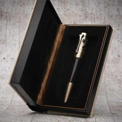2011 Montblanc Writers Edition Carlo Collodi Fountain Pen ID 106640 ORIGINAL BOX - Image 1 of 4