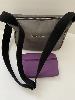 Mandarina утка кожи серый наплечная сумка и хранения розовый мешок - Изображение 1 из 4