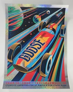 Póster Goose The Band Indianapolis 24 Oficial X/85 Serigrafía Brillo Lámina S/N - Imagen 1 de 14