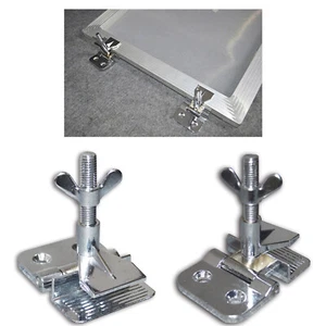 1Pair Clamp DIY Silk Screen Printing Tool Hobby Printer - Picture 1 of 11