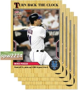 2022 Topps Now Turn Back the Clock Bundle #136-#140 Piazza, Schmidt, Kaline - Picture 1 of 1