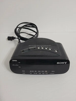 Sony Dream Machine Clock Radio - Black (ICFC212) - Image 1 of 4