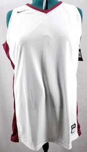 Nike Damen Gr. 2XL Basketball Trikot 683333 Team Fastbreak Weiß Maroon Neu - Bild 1 von 7