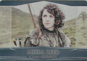 Game of Thrones Valyrian Steel: #57 "Meera Reed" Metal Base Card