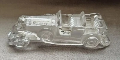 Coche de cristal Hofbauer 1930 Duesenberg extremadamente raro Foto 1 de 4