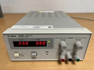 Agilent DC Power Supply E3615A 0-20V 3A 230V AC Mains HP Bench Lab PSU Tested - Picture 1 of 6