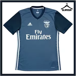 Benfica Football Shirt Adidas Small Away Kit Camisa Jersey 2017 2018 BR9255 U88 - Picture 1 of 15