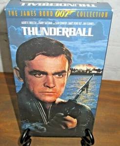 Thunderball-VHS- (1965 MGM) James Bond 007 Sammlung - nicht getestet - Sean Connery - Bild 1 von 2