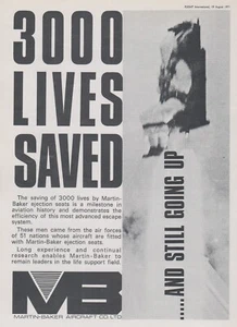 Aviation Magazine Print - Martin Baker Ejection Seats (1971) - Picture 1 of 1