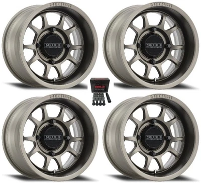 Method 409 Wheels/Rims Grey 15" (4+3) Polaris RZR 1000 XP (4) - Image 1 of 3