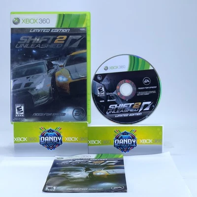 Shift 2 Unleashed Limited Edition CIB W/ Manual - Xbox 360 - Image 1 of 4