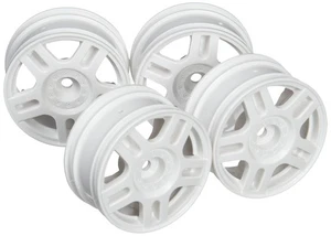 OP.1674 5 Pieces slit spoke wheel (26mm width off set+2) white4 Pieces 54674 - Picture 1 of 1