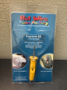 Filo caldo ~ fabbrica di schiuma ~ kit incisore K12 ~ rende l'incisione in polistirolo divertente e facile - Foto 1 di 3