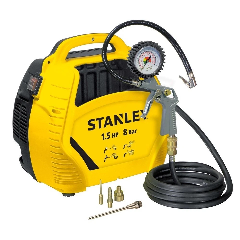 Stanley Compressore Aria Portatile - 8 bar -230 v - Immagine 1 di 1