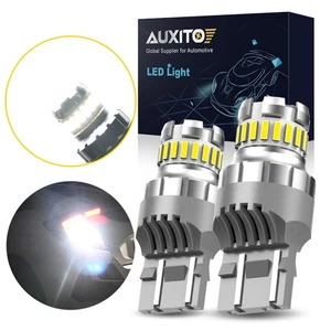 AUXITO 7443 7440 LED INTERMITENTE BOMBILLAS ANTI HIPER FLASH SUPER BRILLANTE BLANCO - Imagen 1 de 12