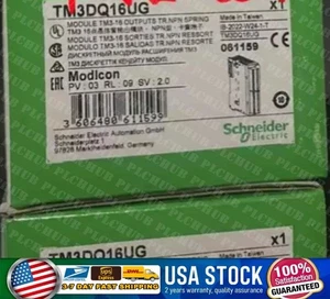 TM3DQ16UG Schneider Elect Digital Output Modicon Output Spring New in Box 1pcs - Picture 1 of 11