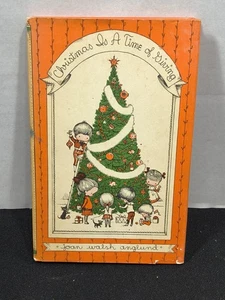 Joan Walsh Anglund “Christmas Is A Time Of Giving” 1st Edition 1961 - Imagen 1 de 5