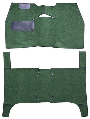 1949-1952 Chevy Styleline Deluxe ковер - петля |4DR, седан, скамейка сиденье - Изображение 1 из 4