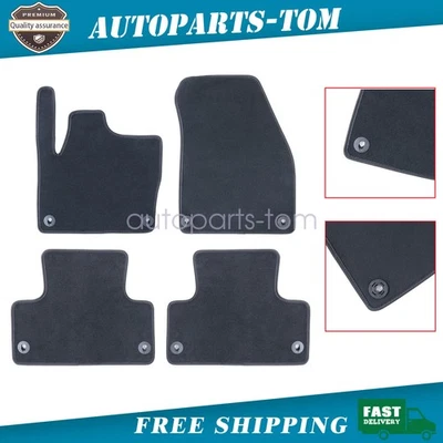 For 2012-2018 Range Rover Evoque Front & Rear Floor Mats Carpet Waterproof 4PCS - Image 1 of 4