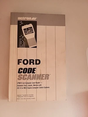 Actron III Ford код сканер руководство CP9015 автомобиля руководство Бесплатная доставка  - Изображение 1 из 4
