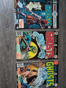 Lot Of 3 DC Comics "GHOSTS" Feb. #45 , Dec. #50 , Apr. #53 - Picture 1 of 22