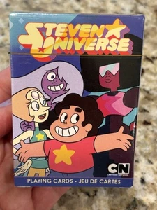 Cartoon Network Steven Universe Mazo de Cartas Raro 53 Cartas Sellado NUEVO - Imagen 1 de 8