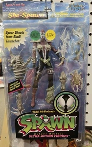 Modellino McFarlane Toys 1996 Spawn Serie 4 variante She-Spawn versione 6" sigillato - Foto 1 di 2