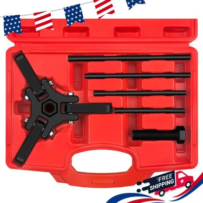 Heavy Duty Adjustable 3 Jaw Pulley Puller Tool Harmonic Balancer Puller Set Foto 1 de 4