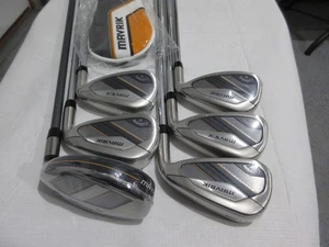 Callaway Mavrik Iron Set - 5H, 6-PW - Regular Flex Graphite & Steel - NEW - Picture 1 of 4
