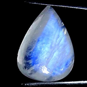 12.40Cts Natürlich Mondstein Birne Cabochon Lose Edelstein - Bild 1 von 5