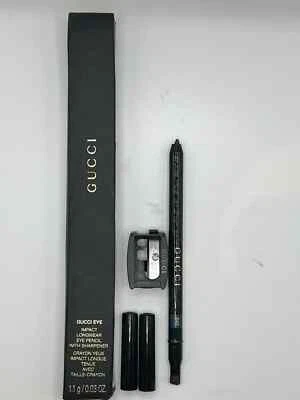 Gucci Blue Eye Pencil Longwear With Sharpener 040 Iconic Ottanio 1.1g BNIB GEN!