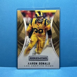 2016 Rookies and Stars Football Card #34 Aaron Donald - Picture 1 of 2