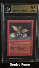 BGS Beta Dragon Whelp  9.5 Quad Magic Beckett Graded MTG