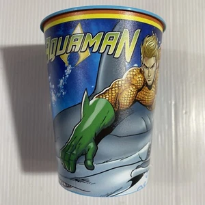 Aquaman 16oz Plastic Party Cup REUSABLE Justice League NEW FREE SHIPPING - Picture 1 of 2
