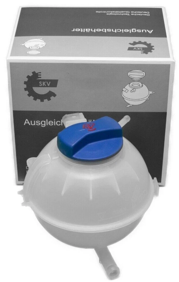 Ausgleichsbehälter Kühlmitel Behälter mit Deckel für  AUDI A1 SEAT Ibiza III IV - Bild 1 von 4