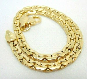 Bracelet 18 kt yellow gold (750) mod, Cobra 18.5 cm long, 2mm wide - Picture 1 of 12