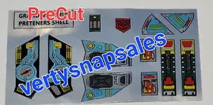 Transformers G1 Pre Cut Repro Stickers For G1 GRAND MAXIMUS PRETENDER SHELL - Picture 1 of 1