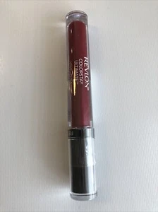 Lápiz labial líquido Revlon Colorstay Ultimate Brilliant Bordeaux 040 sellado 1 OZ - Imagen 1 de 4