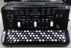 Roland FR-8XB BK Electronic Button Accordion Black New Black - Picture 1 of 9