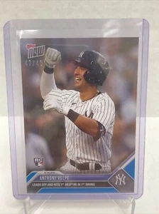 2023 Topps NOW 119 Anthony Volpe Rookie RC Blue /49 - Picture 1 of 3